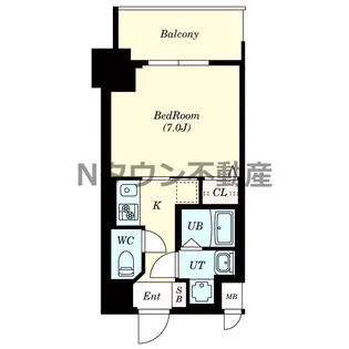 S-RESIDENCE浄心East【4階】の間取り