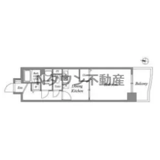 グランシャリオ名駅南【8階】の間取り