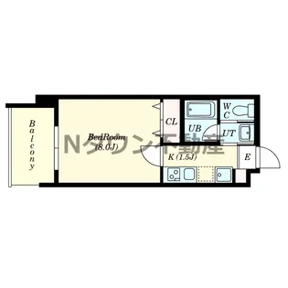 レジデンス名古屋吹上(旧:プライマル名古屋吹上)【4階】の間取り