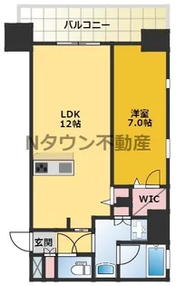 FIRST RESIDENCE SAKAE(ファーストレジデンス栄)【7階】の間取り