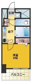 プレサンスNAGOYA桜通ビッグビート【2階】の間取り