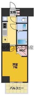 axis nagoya sw【6階】の間取り