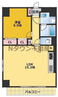 セレブレイト葵【2階】の間取り