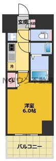 ディアレイシャス名古屋浄心【7階】の間取り