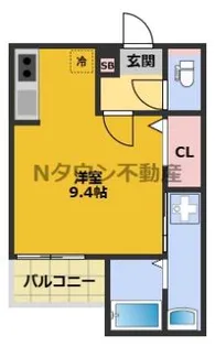 GRANDTIC車道(グランティッククルマミチ)【2階】の間取り
