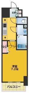 プレサンス新栄リベラ【4階】の間取り