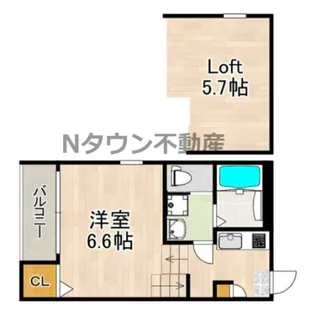ハーモニーテラス上石川町Ⅵ【1階】の間取り