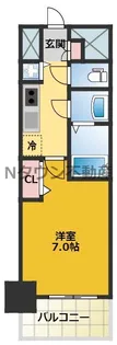 プレサンス栄ブリオ【6階】の間取り
