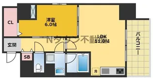 プティフルール【2階】の間取り