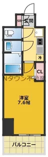 プレサンス新栄リベラ【13階】の間取り