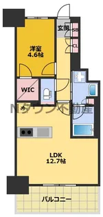 プレサンス名駅南ブリエ【6階】の間取り