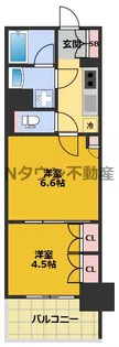 プレサンス名駅南ブリエ【13階】の間取り