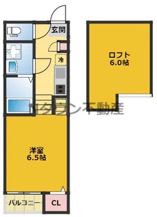アインスグリュック【1階】の間取り
