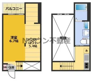 グレーシア【2階】の間取り