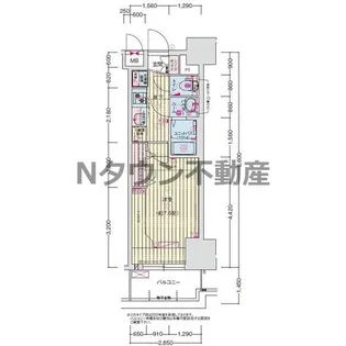 プレサンス上前津オレシア【6階】の間取り
