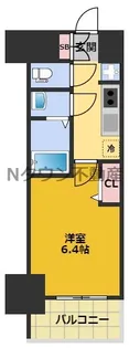 プレサンス新栄アーバンフロー【8階】の間取り