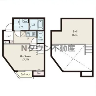 Creo庄内通参番館【103号室】の間取り