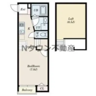 Creo矢田【2階】の間取り