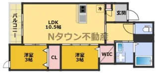 ドルフ大幸【3階】の間取り