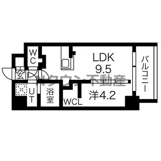 GranVia浄心【601号室】の間取り
