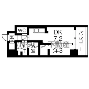 GranVia浄心【902号室】の間取り