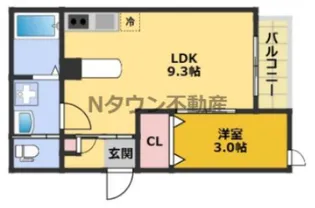 fika黒川【2階】の間取り