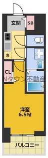 S-RESIDENCE上前津駅前【2階】の間取り