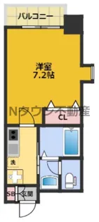 チェルトヴィータ【7階】の間取り