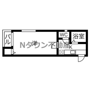 ヴィアトール【1階】の間取り