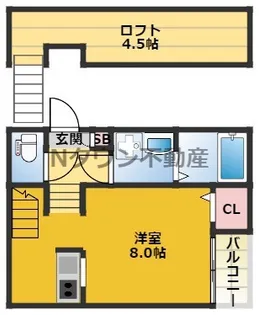 AnnexCoCo【102号室】の間取り