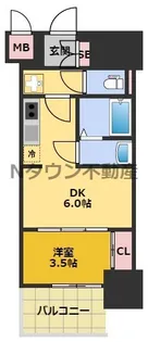 プレサンス上前津エレスタ【2階】の間取り
