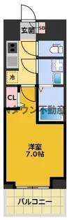 S-RESIDENCE上前津駅前【9階】の間取り