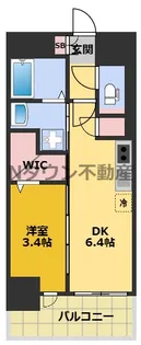 エステムコート名古屋上前津【15階】の間取り