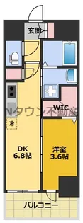 エステムコート名古屋上前津【12階】の間取り