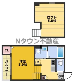 SANCTUARY【1階】の間取り