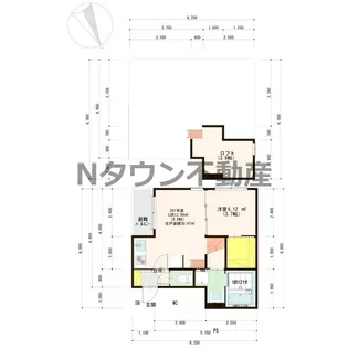 FAUSTA【201号室】の間取り