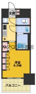 プレサンス上前津ディアシス【8階】の間取り