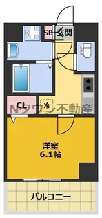 ディアレイシャス東別院Ⅳ【2階】の間取り