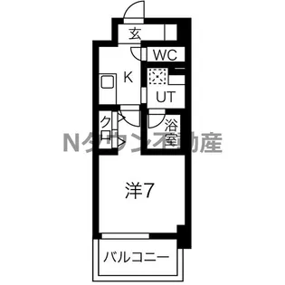 ジュール亀島【4階】の間取り