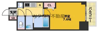 SHOKEN Residence 名古屋〈太閤通〉【2階】の間取り