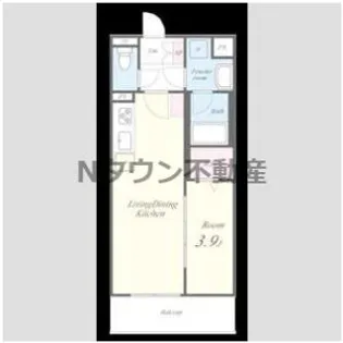 アイナ ルアナ ウル【102号室】の間取り