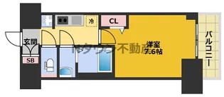 SHOKEN Residence 名古屋〈太閤通〉【10階】の間取り