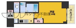SHOKEN Residence 名古屋〈太閤通〉【10階】の間取り