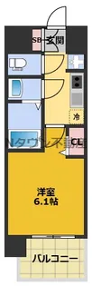 MAXIV新栄【2階】の間取り