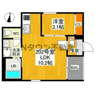 REGALEST FELICE【1階】の間取り