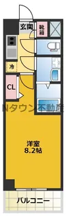 S-RESIDENCE庄内通【10階】の間取り