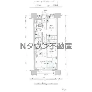 プレサンス ロジェ 名古屋駅NORTH FRONT【12階】の間取り