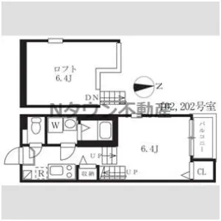 トレノハウス【1階】の間取り