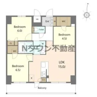 S-RESIDENCE高岳ardent(アーデント)【12階】の間取り