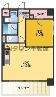 セレブレイト葵【3階】の間取り